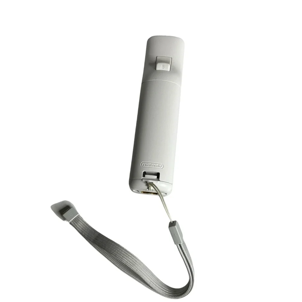 OEM Nintendo Wii Video Game Remote Controller White Nunchuck Sleeve RVL-003 Test